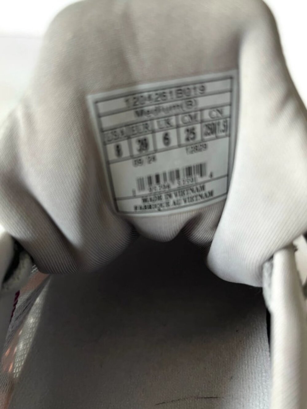 Brooks womens Gray & Pink Lightweight Lace-Up Sneakers - Picture 7 of 9